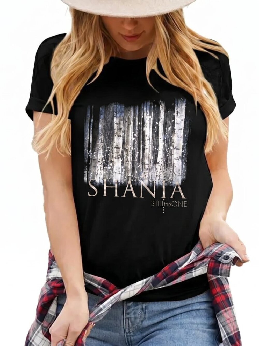 Ladies Shania Twain band TShirt